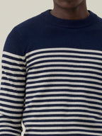 Dalain Jumper - Navy & White - Men