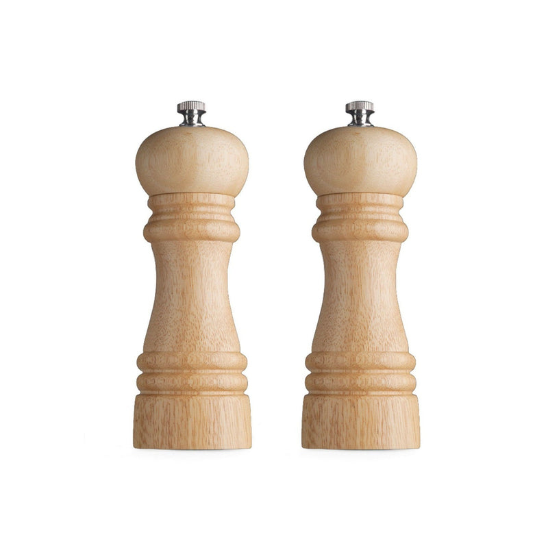 Duo De Moulins Poivre & Sel - Marius - Bois Naturel