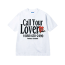 Market Studios - T-Shirt Studios T-Shirt Call My Lover - Blanc