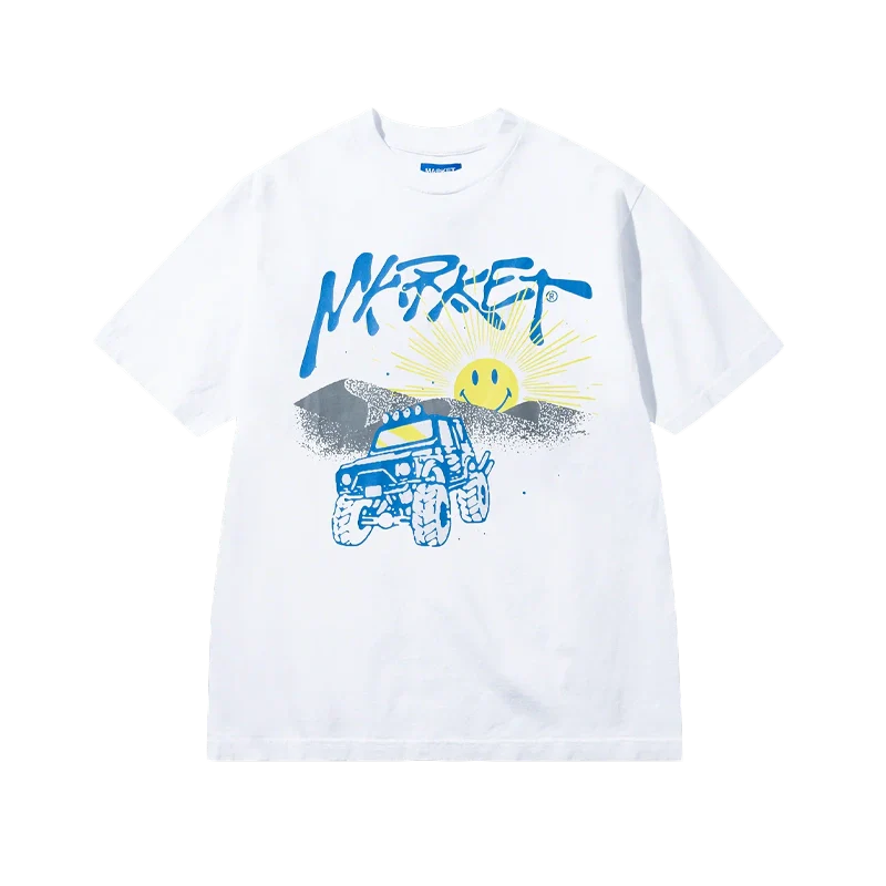 Market Studios - Camiseta Studios Smiley Dumont - Blanco