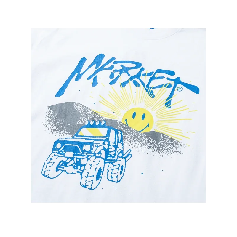 Market Studios - Camiseta Studios Smiley Dumont - Blanco
