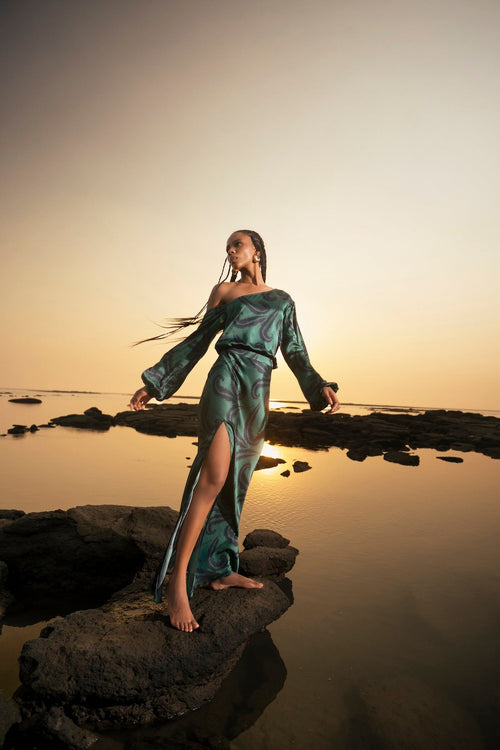 Jupe Kristy - Feuilles