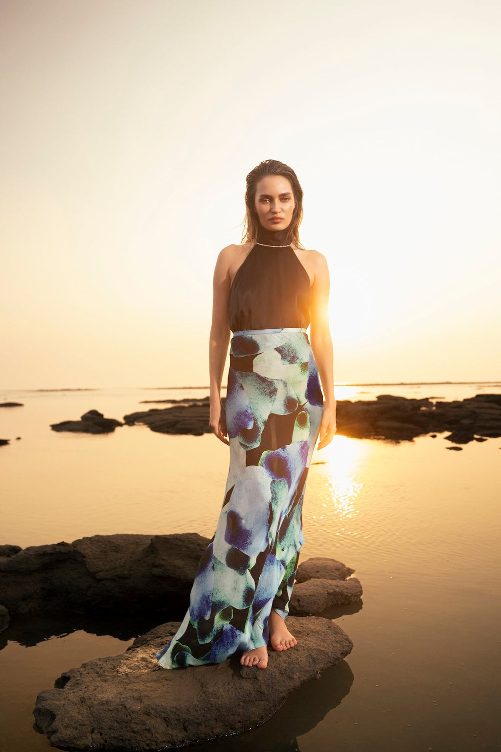 Sienna Skirt - Ocean
