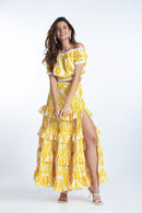 TOP JENNA - YELLOW EMBROIDERY