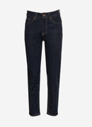 Lee Cooper - Jeans Marlyn High Rise Cropped - Bleu - Femme