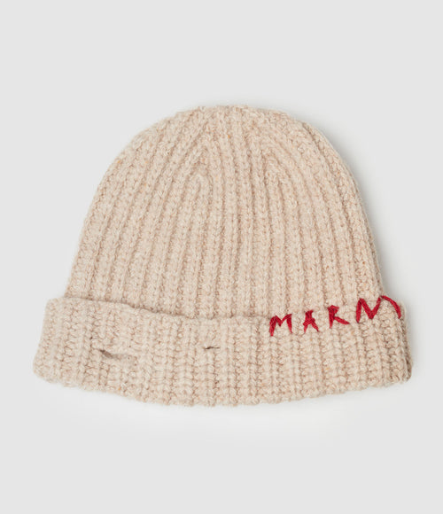 Marni - Bonnet Moccasin Laine - Femme