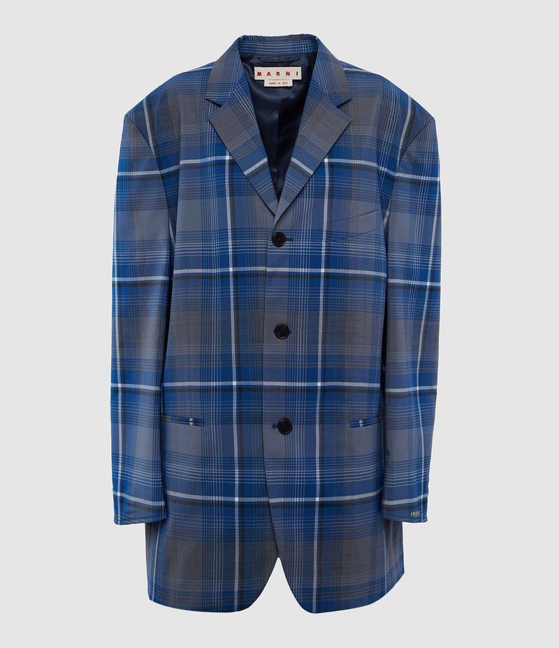 Marni - Veste Mazarine Blue - Femme