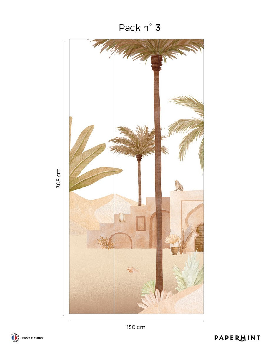 Marrakech fresco - Desert Sand