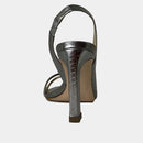 Escarpins Ann Tuil Marronnier - Cuir Croco Canon De Fusil