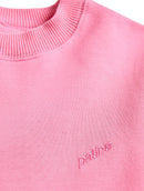 Le Sweatshirt Crewneck Marty® Molleton Bio-Recyclé Rose Intense