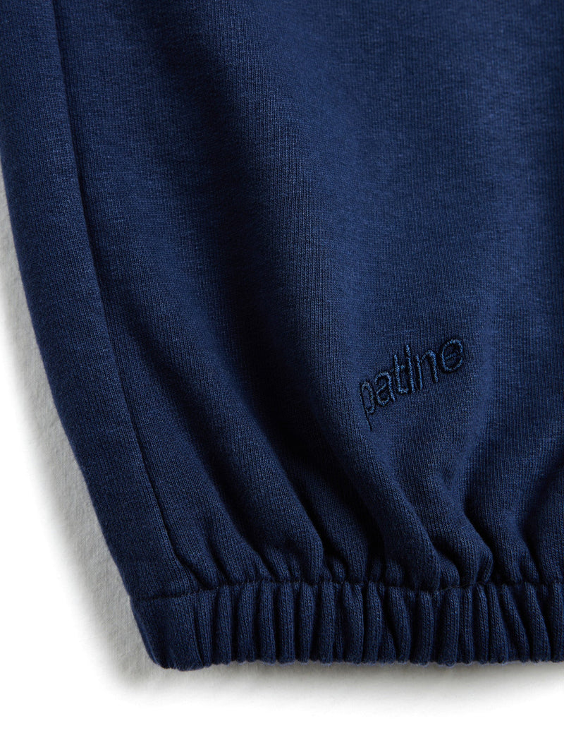 Le Jogging Pocket Marty® Molleton Bio-Recyclé Bleu Navy