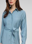 Masata Sky Blue Long Dress