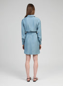 Masata Sky Blue Long Dress