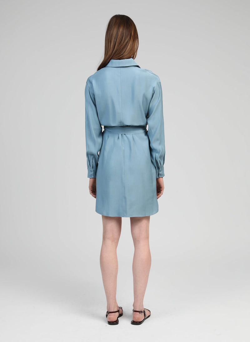 Masata Sky Blue Long Dress