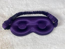 Purple Silk 3D Sleep Mask for Eyelashes