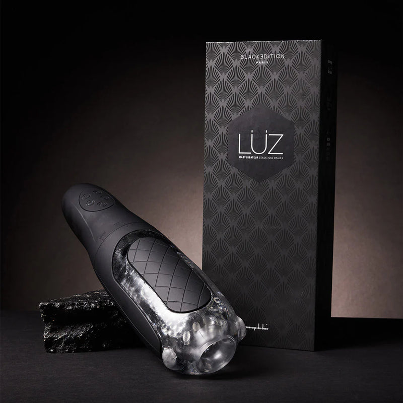 Masturbateur Sensations Orales Lüz - Black Edition