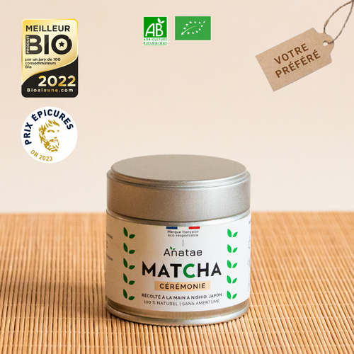 matcha ceremonial ecológico