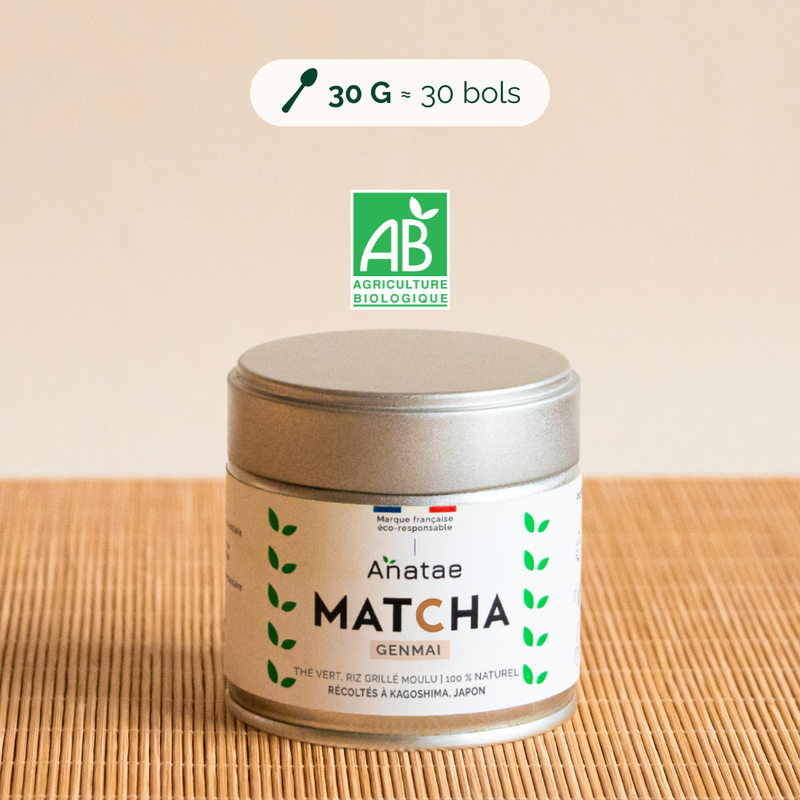 Thé Matcha Genmai Bio