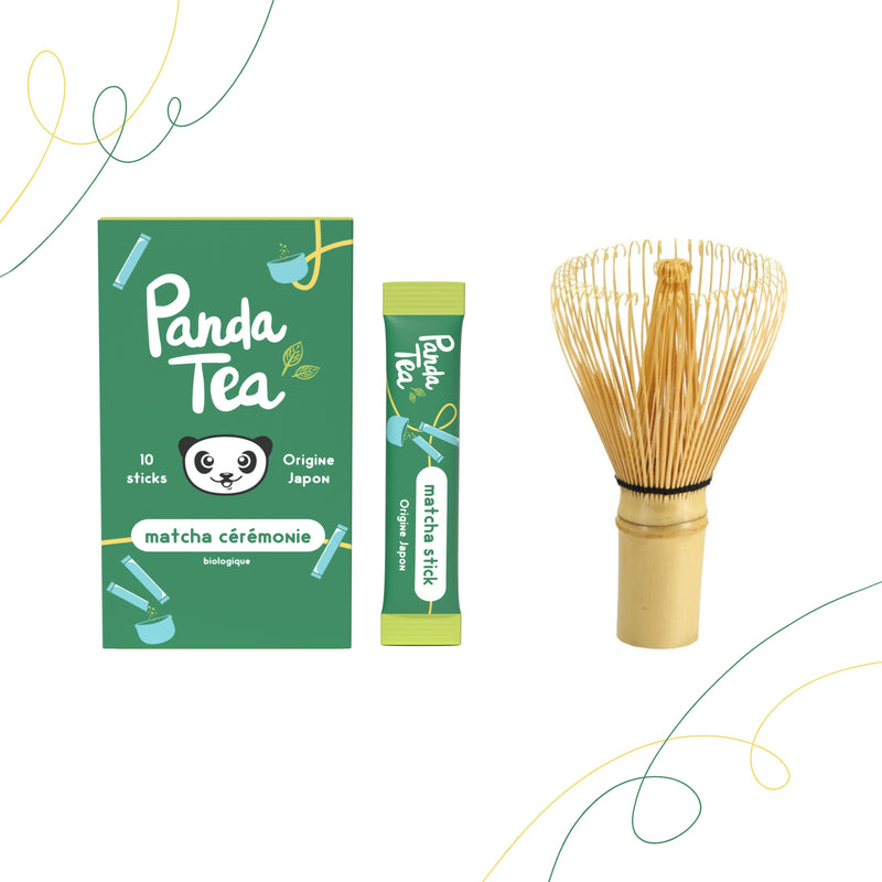 Coffret Matcha Cérémonie En Sticks Et Son Fouet