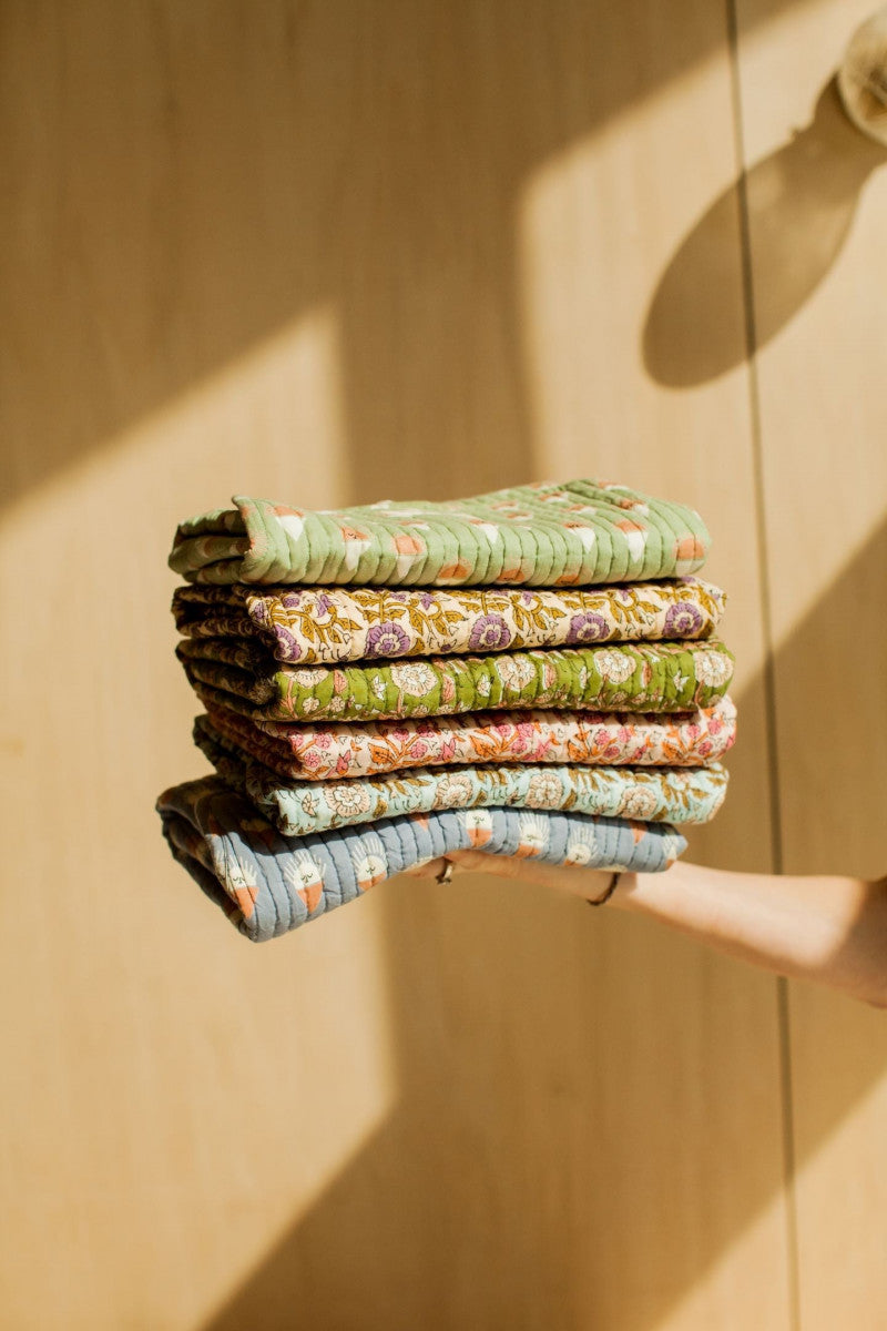 Matelas À Langer Shilpa "Sorbet" - Denim