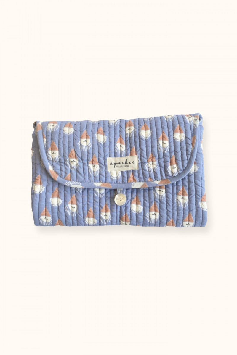 Matelas À Langer Shilpa "Sorbet" - Denim