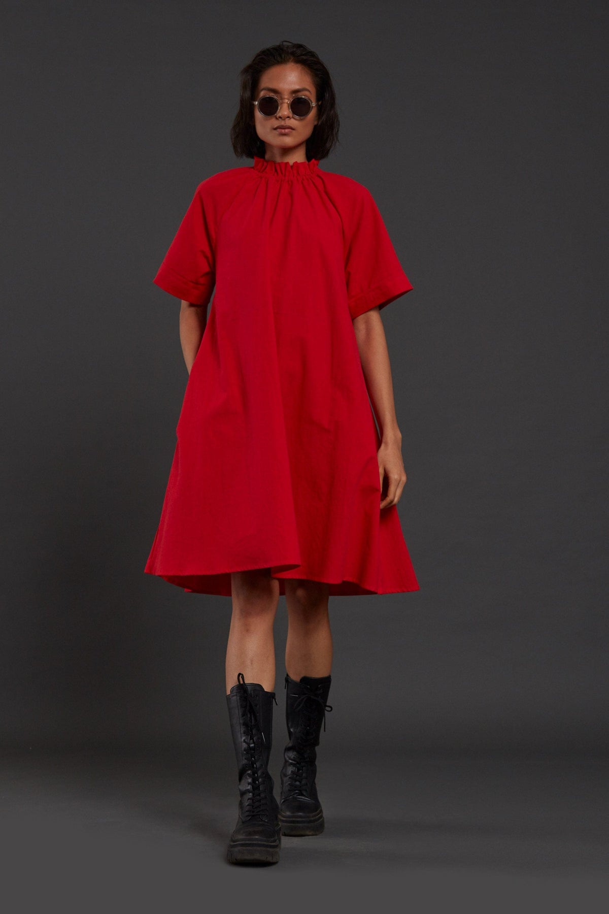 Sutton Dress Red
