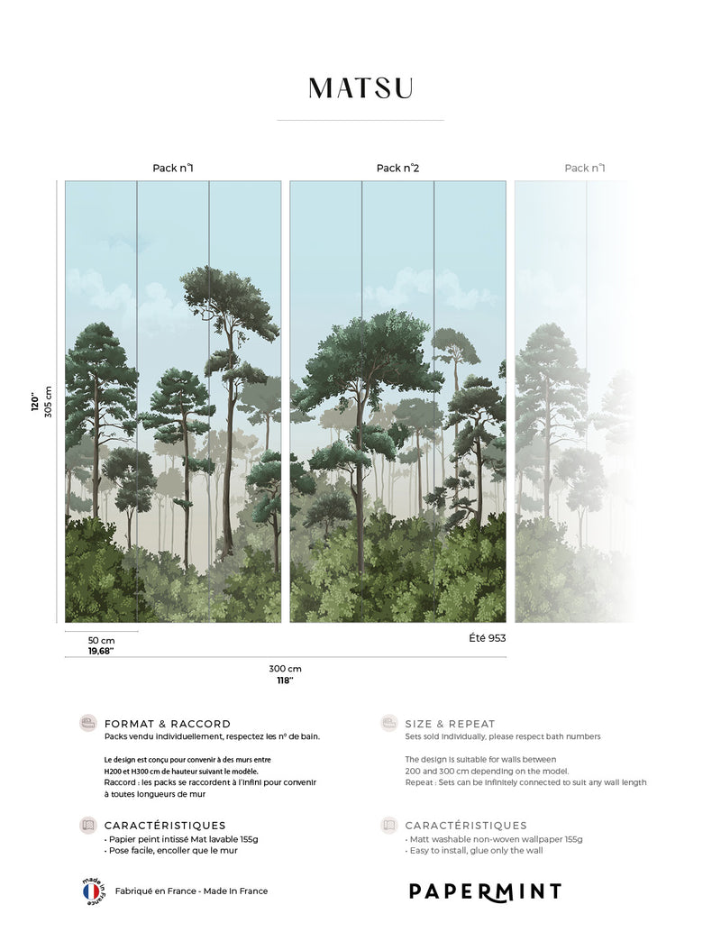 Fresque Matsu - Été