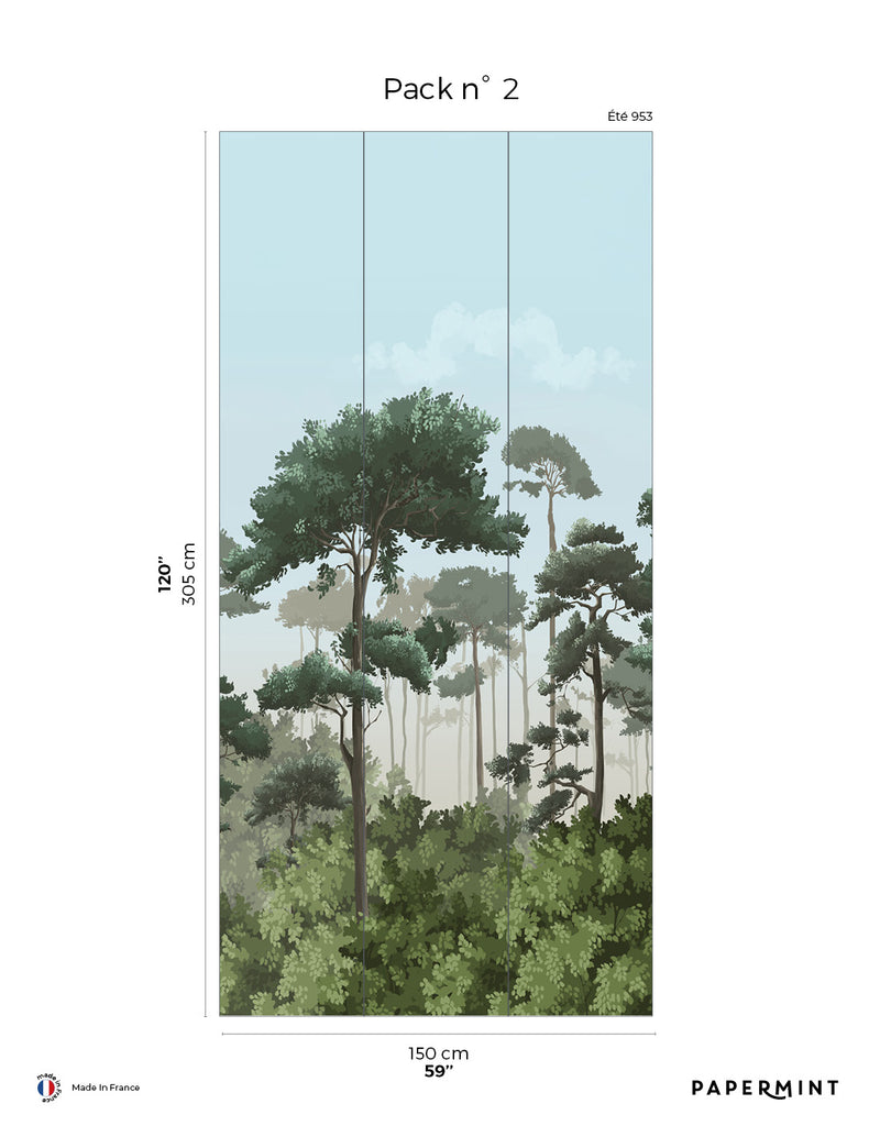 Fresque Matsu - Été