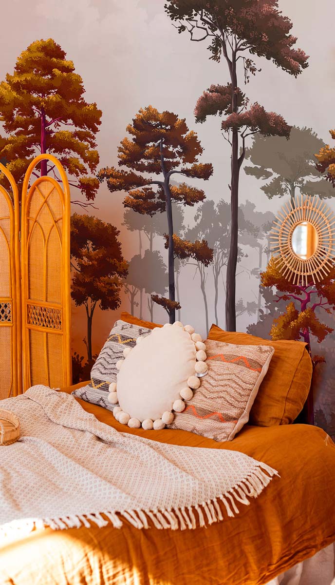 Fresque Matsu - Automne