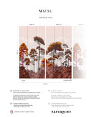 Fresque Matsu - Automne