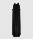 Max Mara - Robe Longue Samaria Noir - Femme