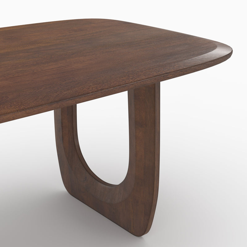 maya table rectangulaire en bois de manguier 6 places