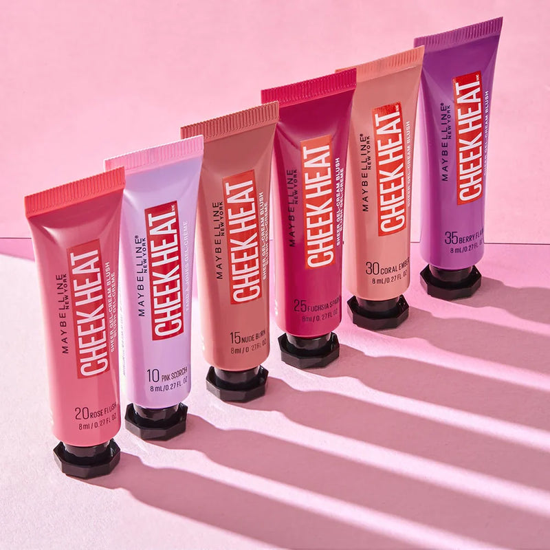 Cheek Heat Blush Gel-Cream 20 Rose Flush