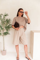 MAYER Taupe - Bermuda Fluide
