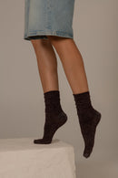 Chaussettes Mayou - Burgundy