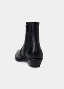 Boots Ann Tuil Mecanic - Cuir Noir