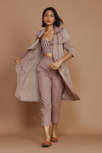 Megan Trench Coat - Mauve