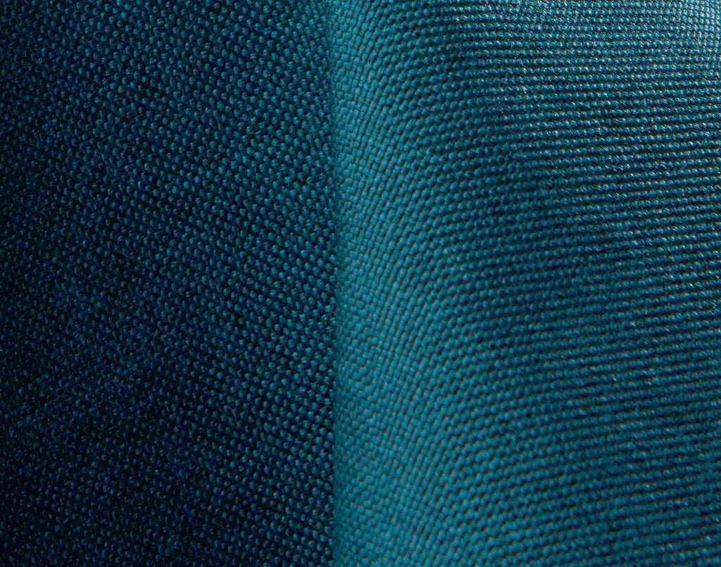 Meiya - Divano Angolare Reversibile 4 Posti Letto Con Contenitore - Tessuto - Blu