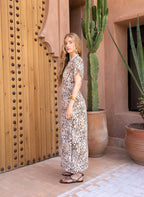 Robe Longue Mekia Palia Camel