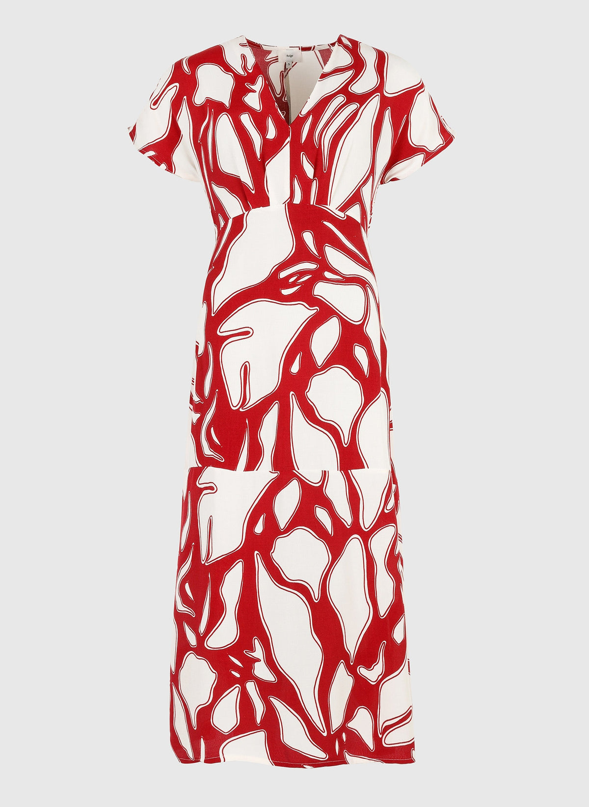 Robe Longue Mekia Flame Cerise