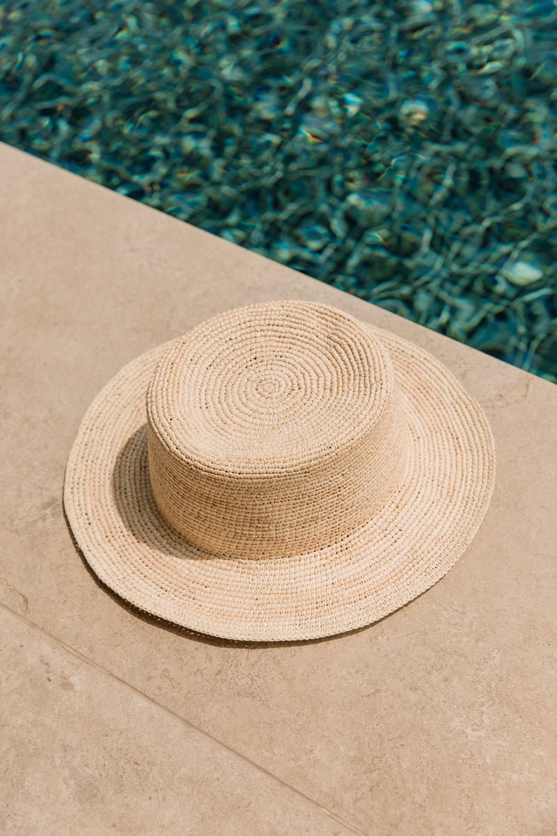 Sombrero de Paja Melissa - Natural