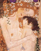 Pintura por números - Madre e hijo de Klimt