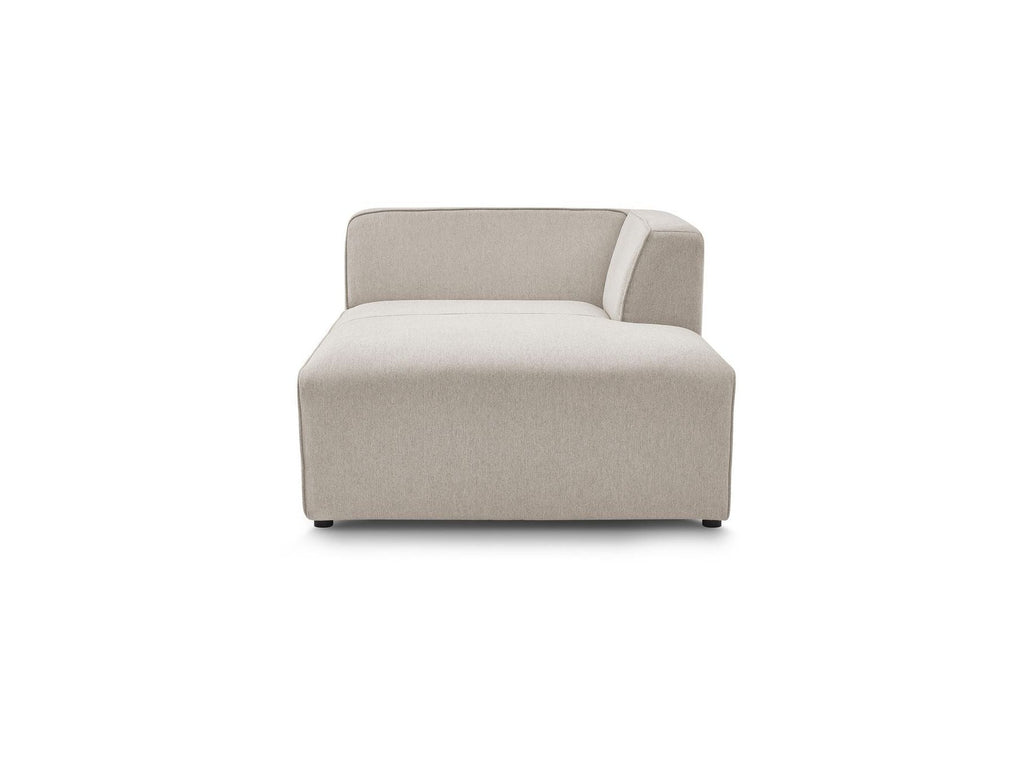 Chaise Longue for MEGEVE Modular Sofa - Mottled Fabric - Right-Hand Corner