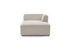Chaise Longue for MEGEVE Modular Sofa - Mottled Fabric - Right-Hand Corner