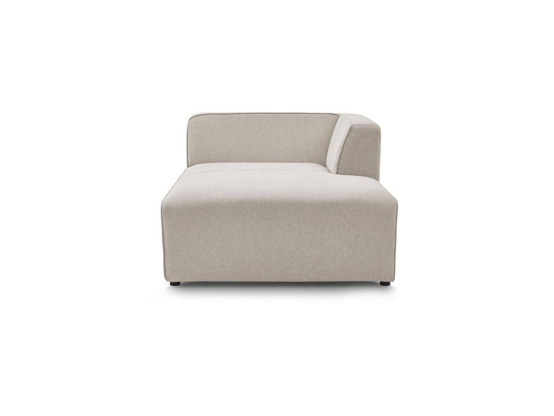Chaise Longue for MEGEVE Modular Sofa - Mottled Fabric - Right-Hand Corner