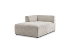 Méridienne Pour Canapé Modulable Megeve - Tissu Texturé - Angle Gauche