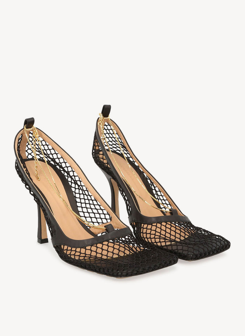 Bottega Veneta - Escarpins Rubber Sole - Black - Femme