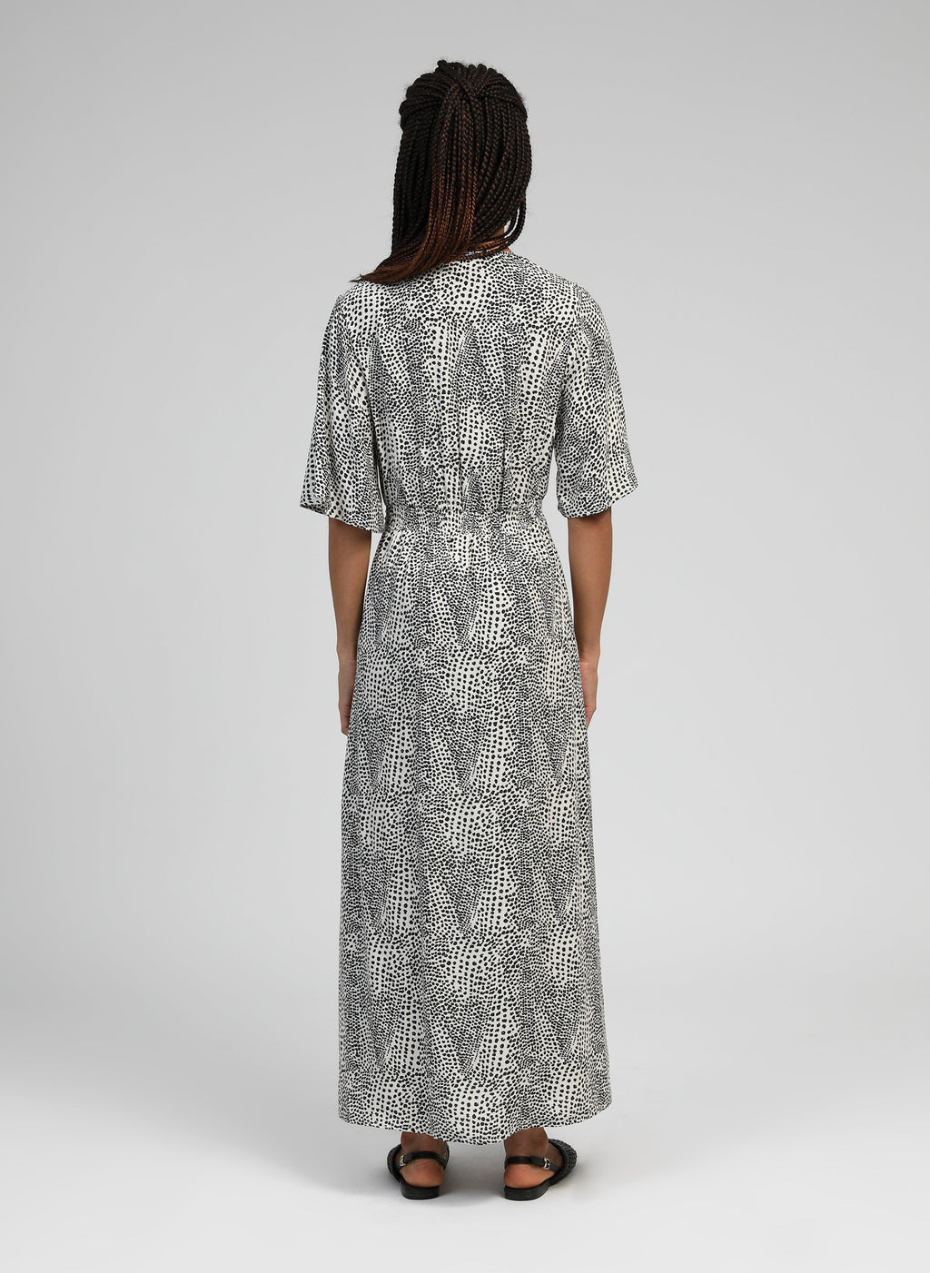 Robe Longue Mesuna Aurore Ecru