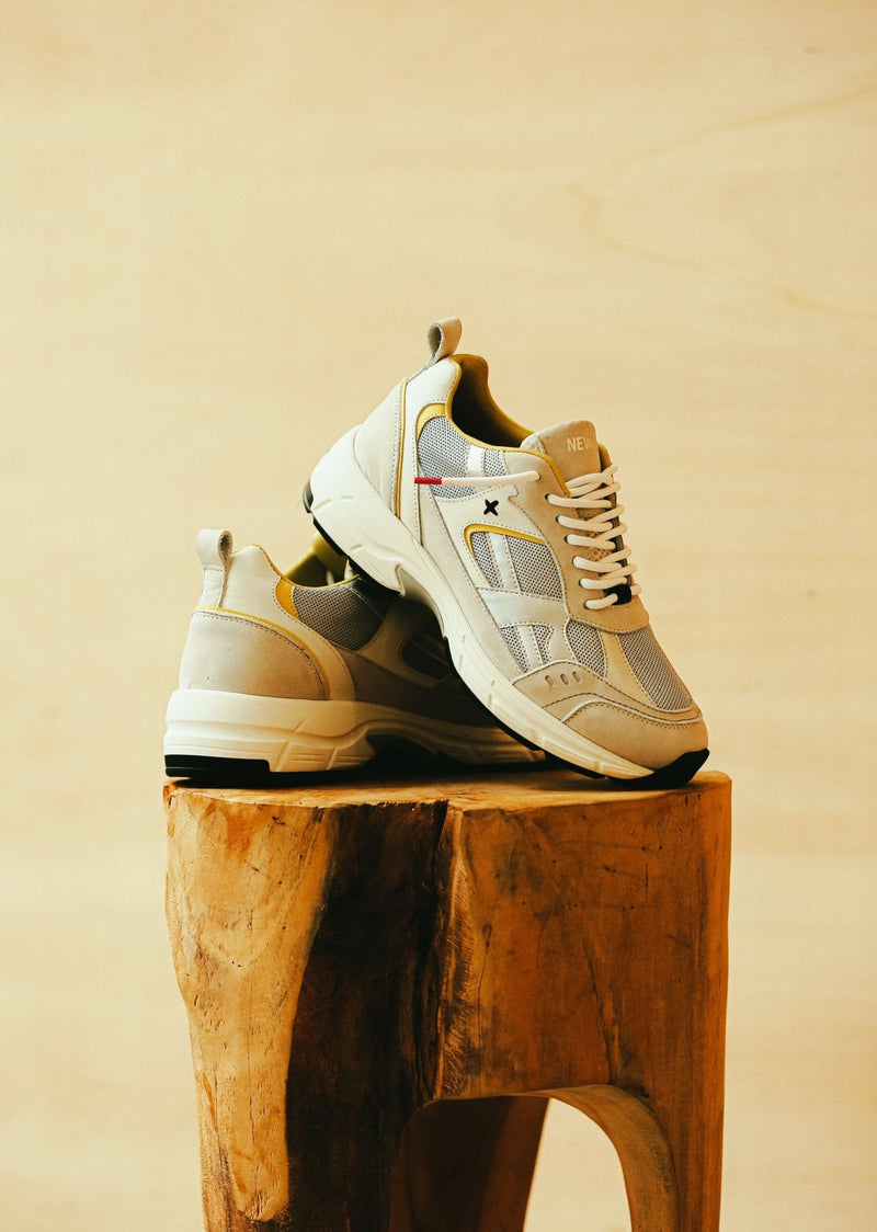 META White/Yellow - NEWLAB - Chaussures - NEWLAB