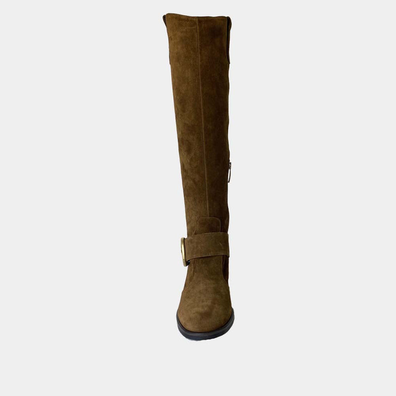 Bottes Ann Tuil Meteo - Velours Camel